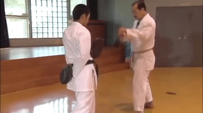 Pivot for front mawashi-geri distance