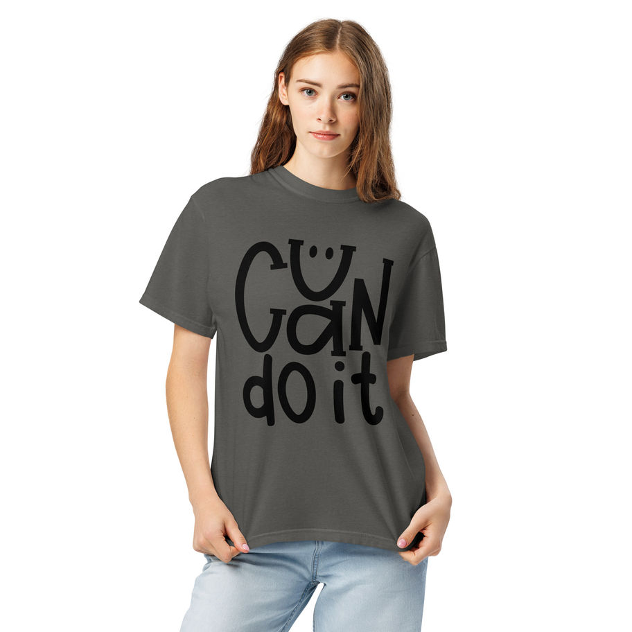 You can do it graphic t-shirt with smiley face pepper color tee