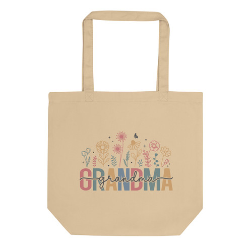 Grandma Eco Tote Bag – Organic Cotton Gift Bag for Grandmothers