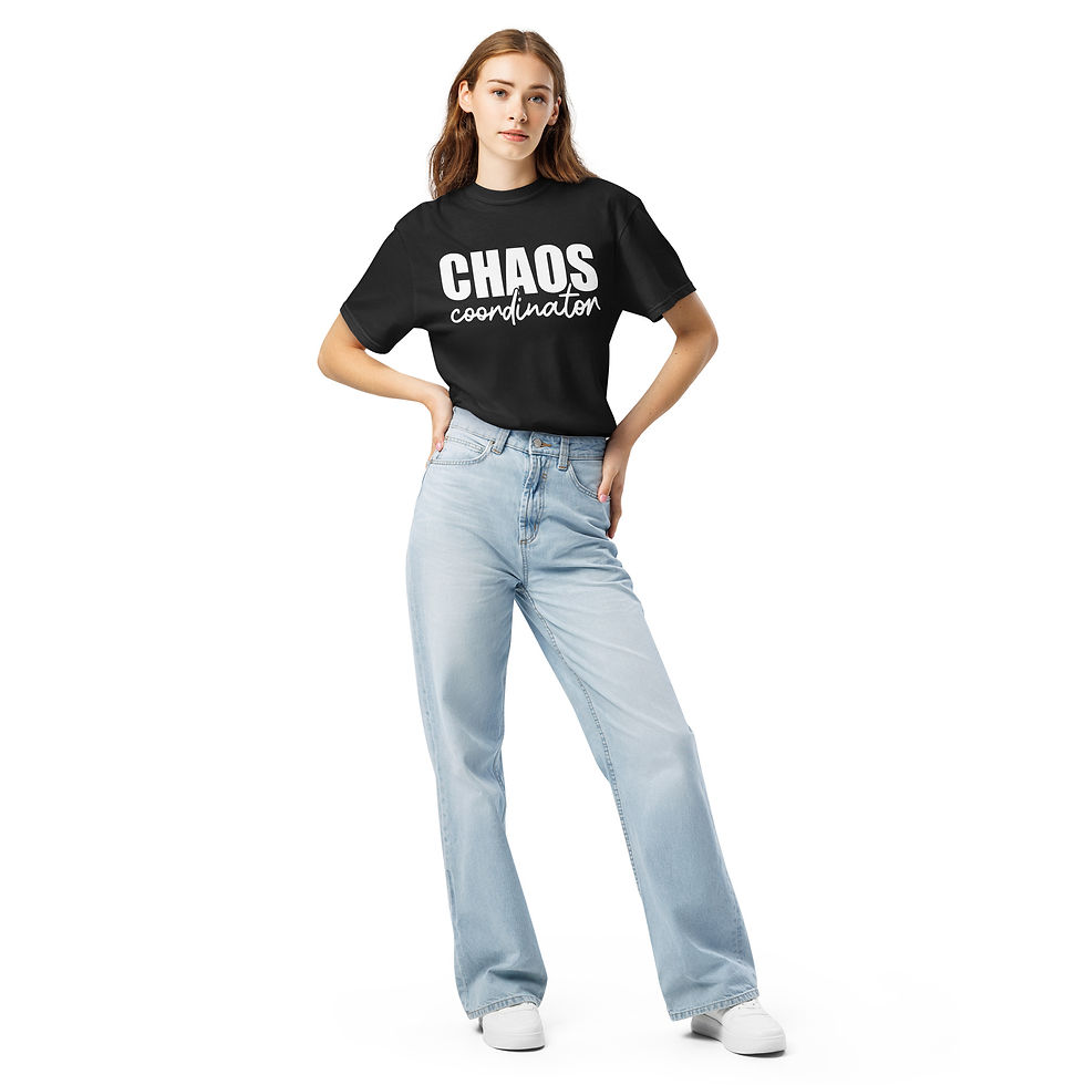 chaos coordinator t shirt funny mom life tee relatable motherhood shirt