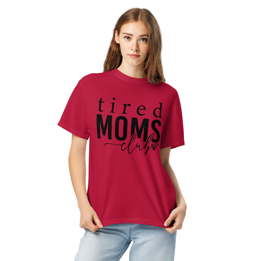 Tired Moms Club Graphic T-Shirt