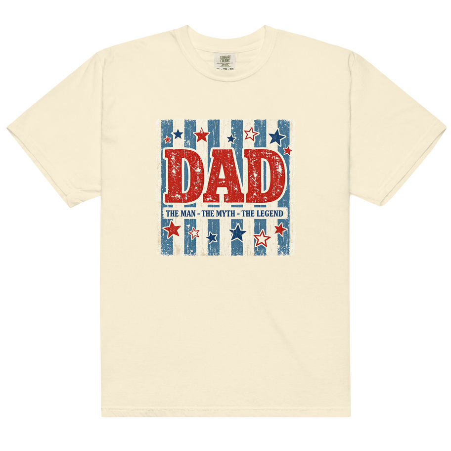 The Man The Myth The Legend Dad Graphic Tee