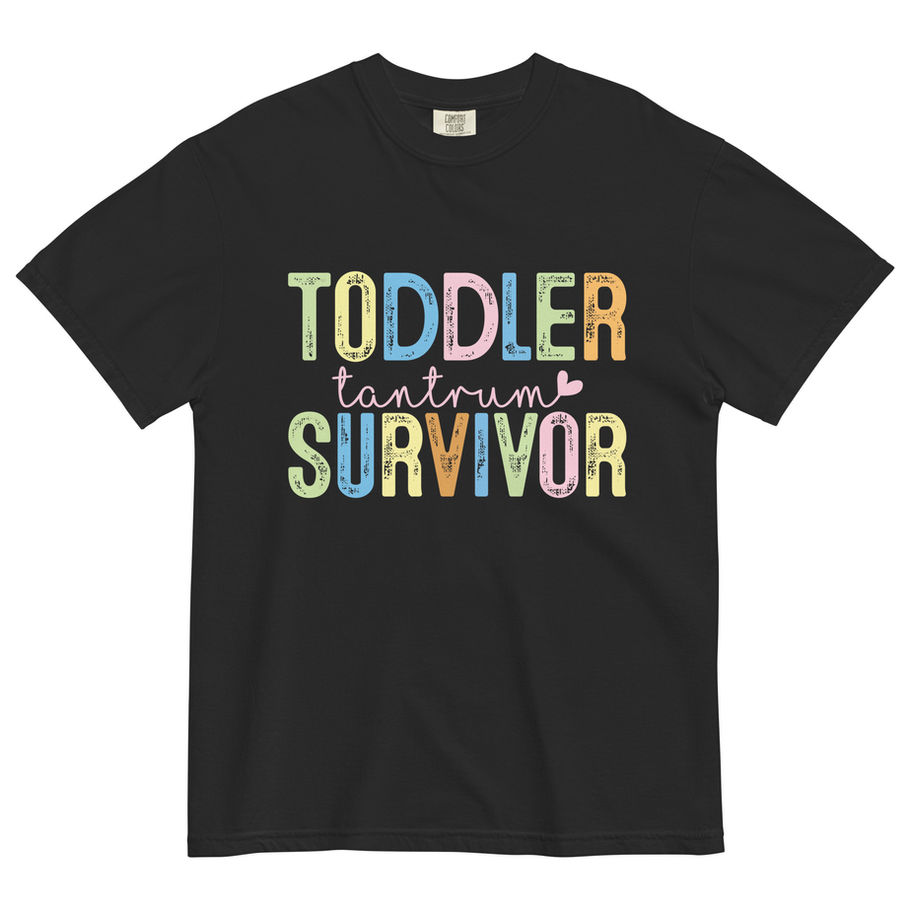 Toddler Tantrum Survivor Graphic T-Shirt
