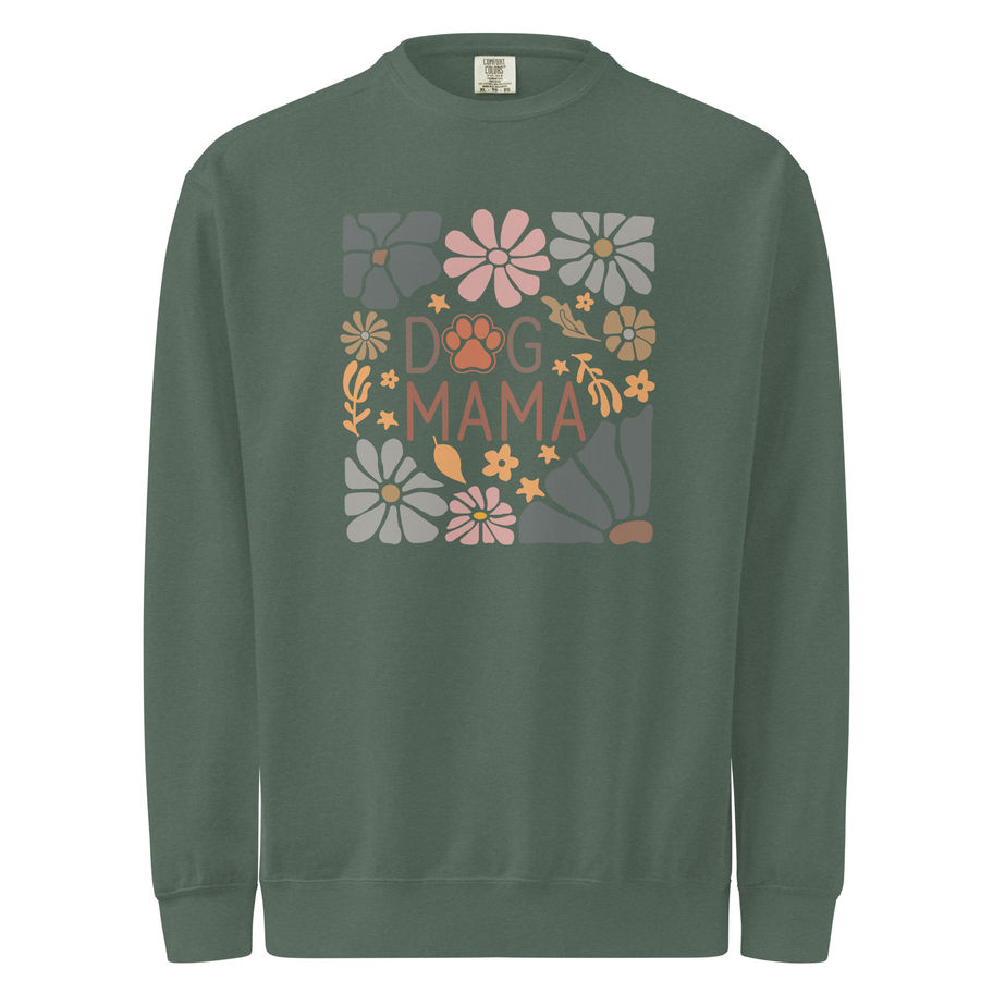 Dog Mama Sweatshirt | Cozy Pet Lover Crewneck