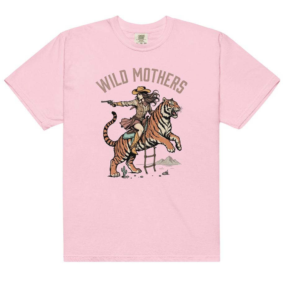 Wild Mothers Heavyweight T-Shirt – Funny Mom Graphic Tee