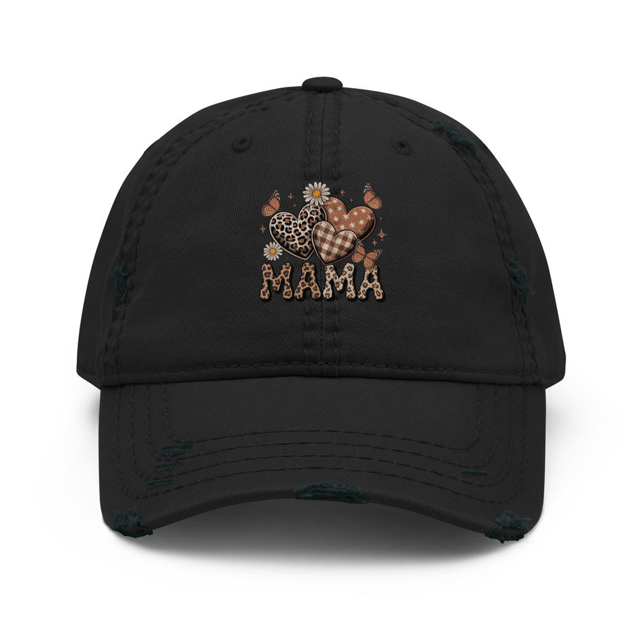 Mama Animal Print Dad Hat (Printed) | Leopard Style Vintage Cap