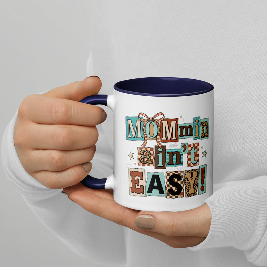mommin aint easy mug funny mom coffee cup gift for moms