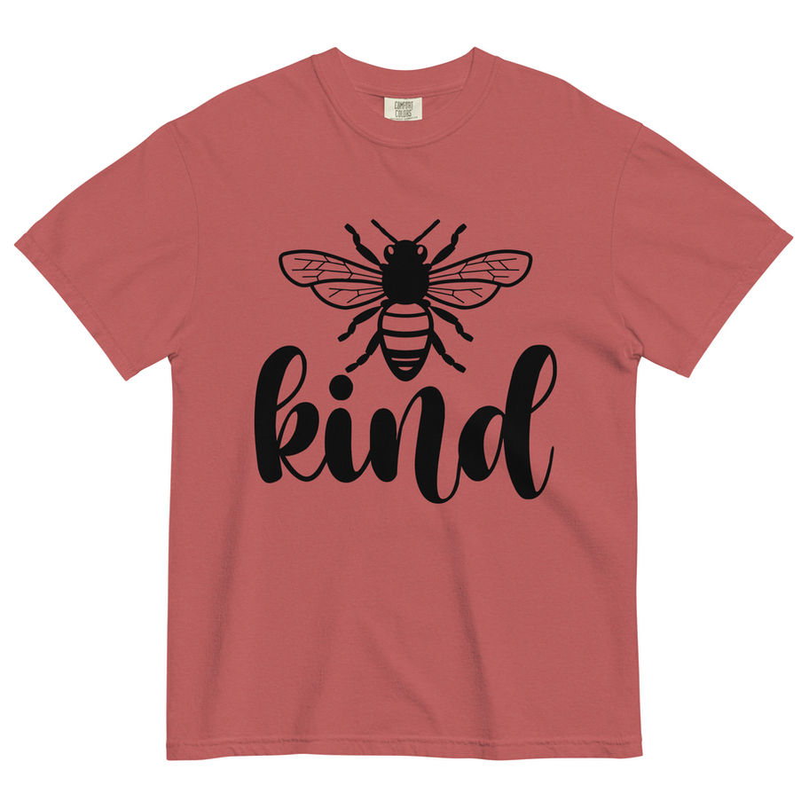 bee kind black graphic
