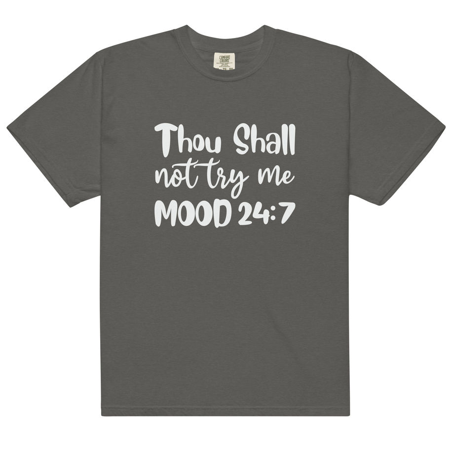 thou shall not try me shirt funny mood 24 7 graphic tee sarcastic t shirt