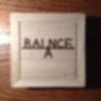 BALANCE on see-saw with A as fulcrum