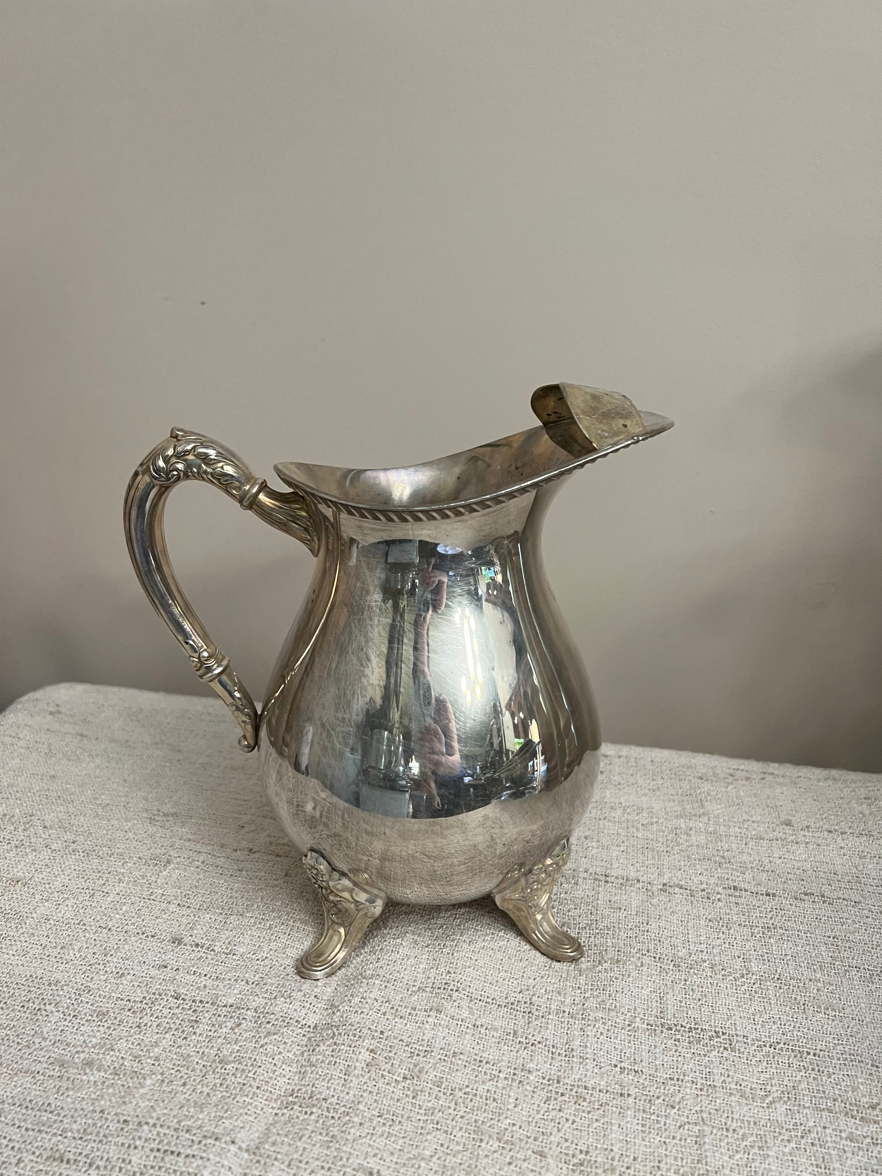 Antique Silver Pitcher