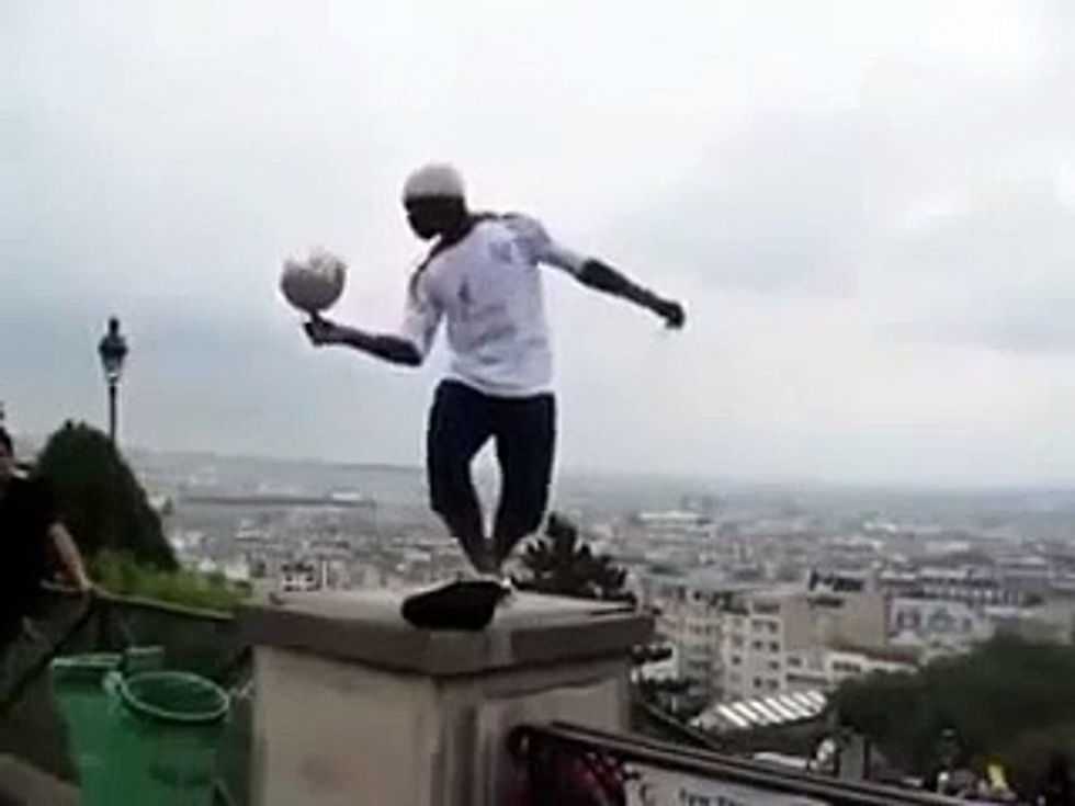 Sports stunts suggested by AI