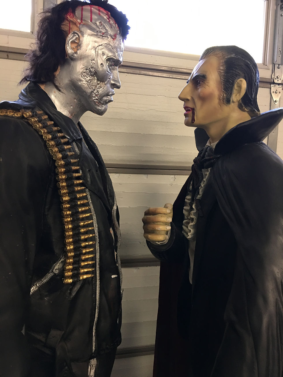 AI robot vs Dracula, who would win?