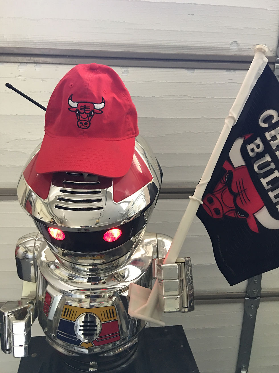 AI robot sports fans