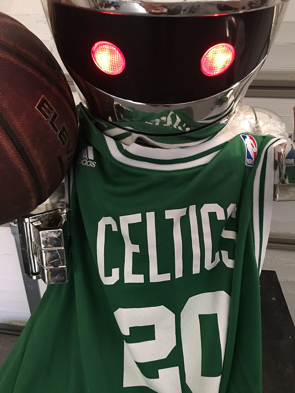 AI robot basketball player athletes sports football baseball