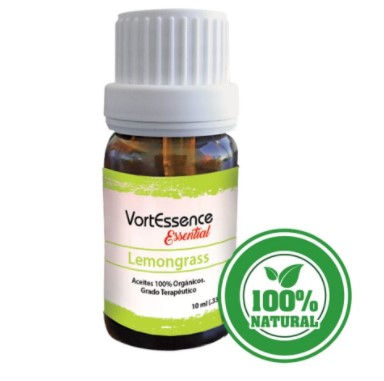 Esencia Natural Lemongrass 10ml VORTICE Cod. 21406