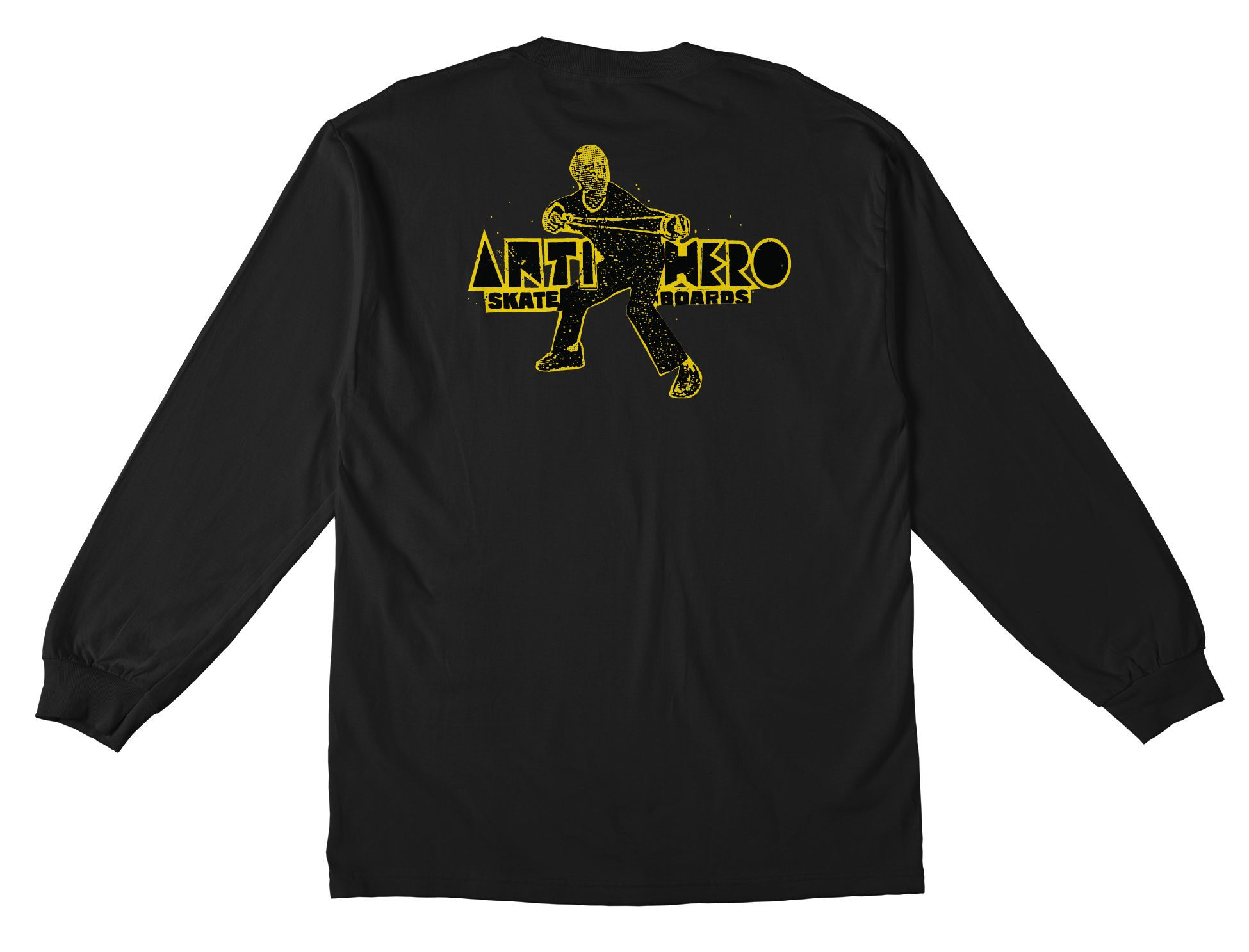 Antihero L/S Pocket Sling Shot Black Yellow