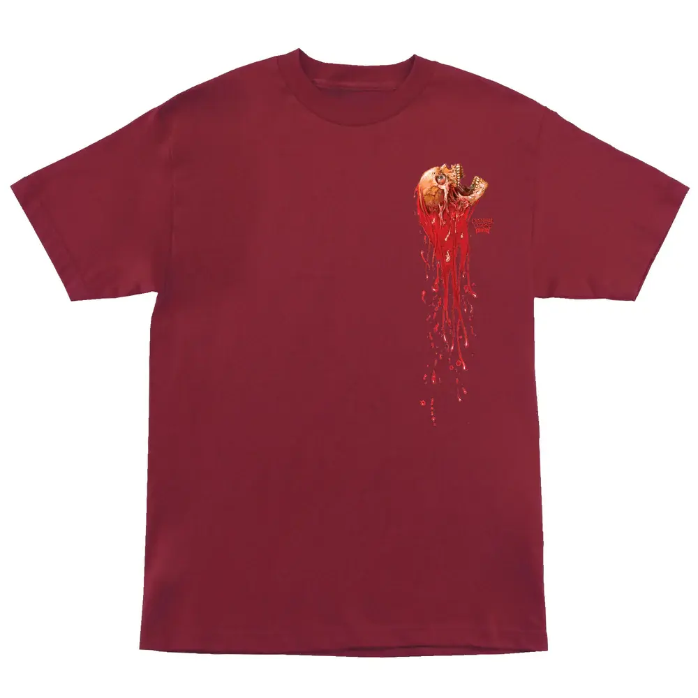 Creature Cannibal Corpse Tshirt Cardinal Red