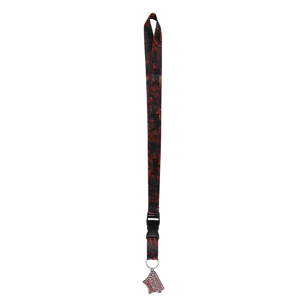 Miniatura: Creature Cannibal Corpse Key Chain Lanyard Red/Black