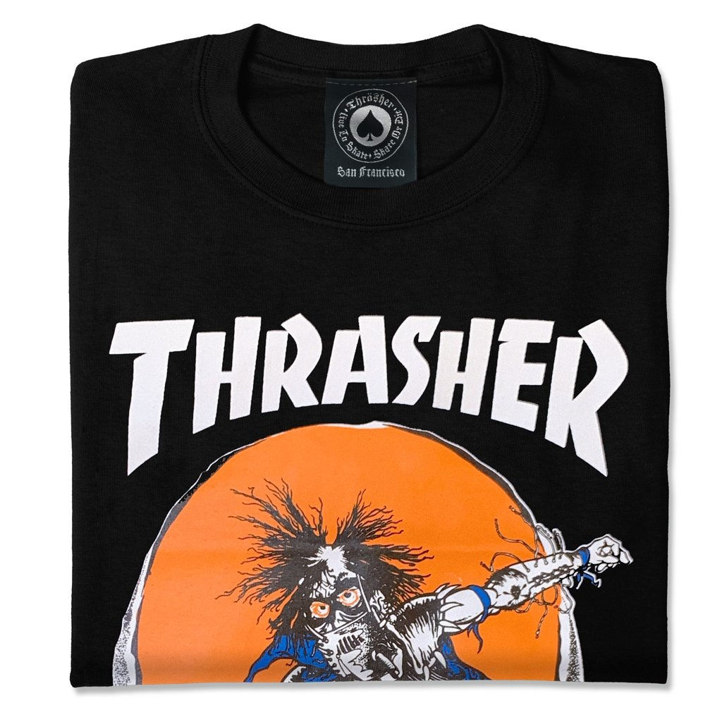 Thrasher Skate Outlaw T-shirt blk