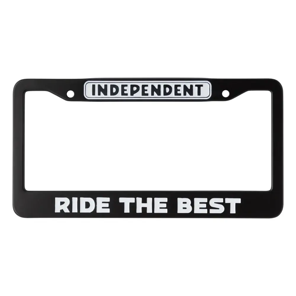 Independent Bar Logo License Plate Portaplaca