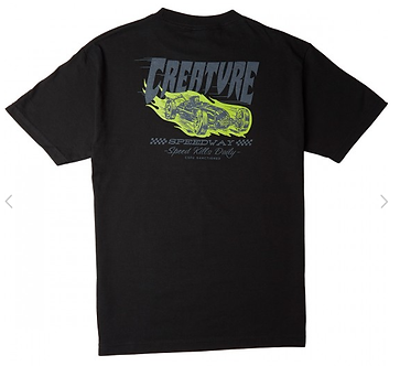Creature Speedway T-shirt blk