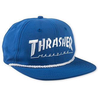Thrasher Rope Snapback blu