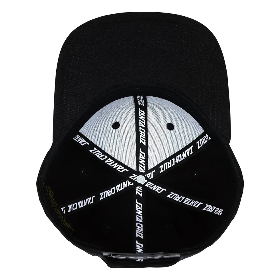 Miniatura: Santa Cruz Screaming Hand Snapback Black