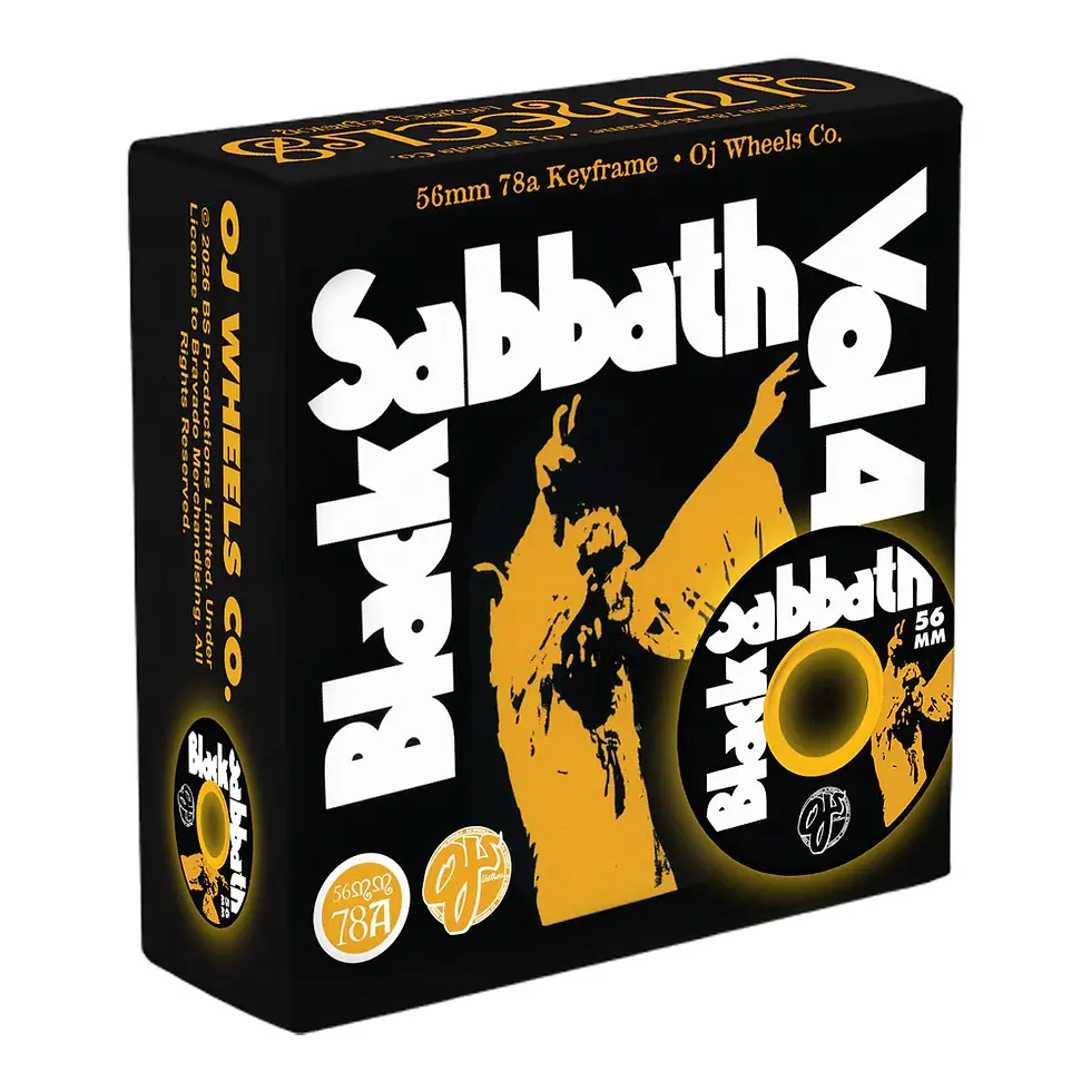 Miniatura: OJ Wheels Black Sabbath Vol 4 Keyframe Black