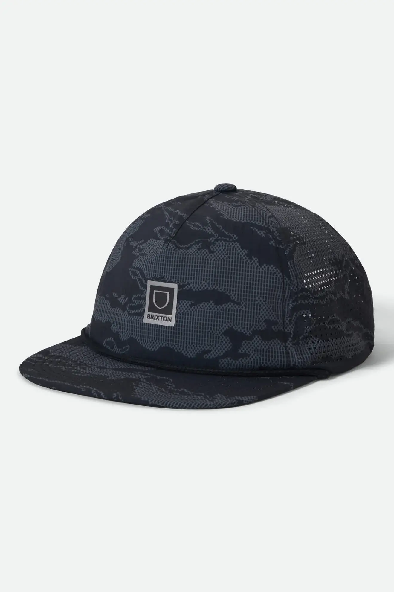 Brixton Journey MP Performance Snapback Black Tiger Camo