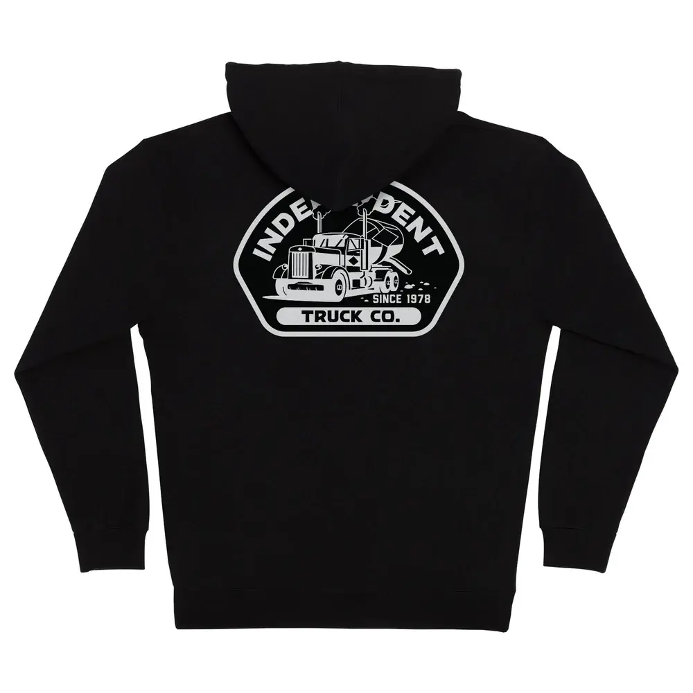 Independent Trucking Zip Hooded Black