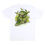 Miniatura: Creature Crash and Burn Heavyweight T-shirt White