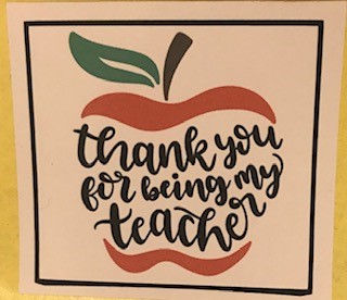 Thumbnail: Personalised Teacher Thank You Soy Candle 70 hour burn time