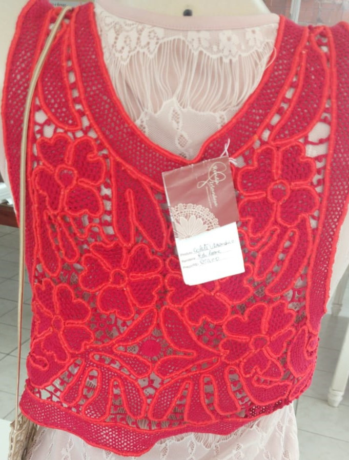 Miniatura: Blusas Renda Irlandesa