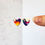 Thumbnail: Collaged - Heart Stud