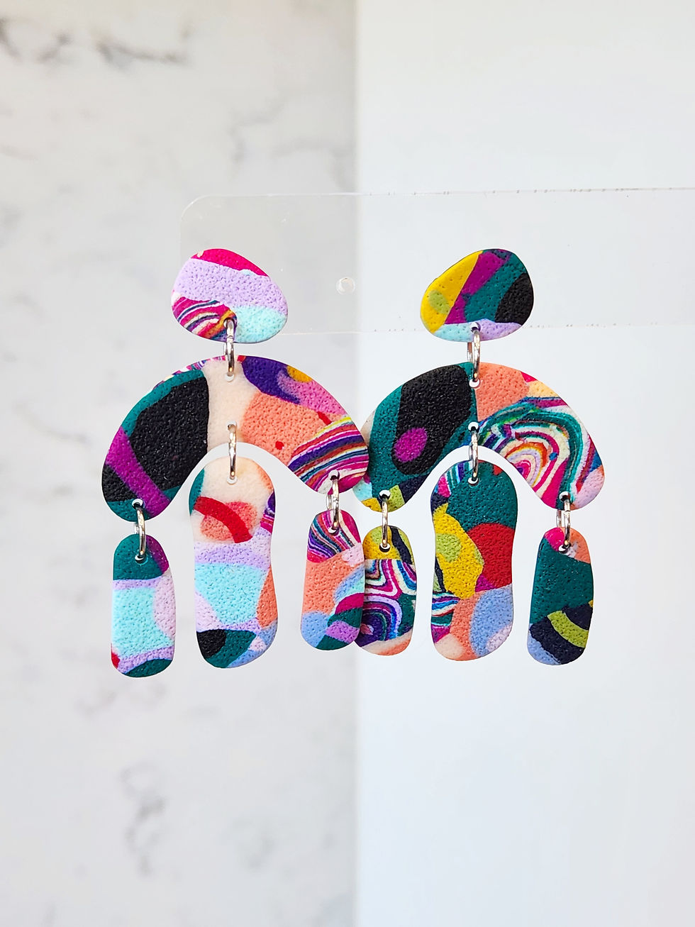 Thumbnail: Collaged Tri-Dangles
