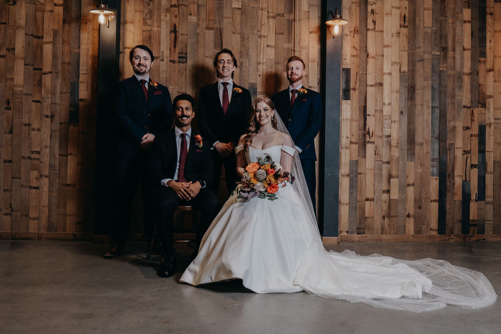 omantic wedding photo Swan Valley golden light