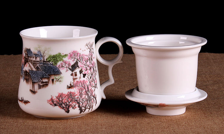 Miniature : Tasse en porcelaine village