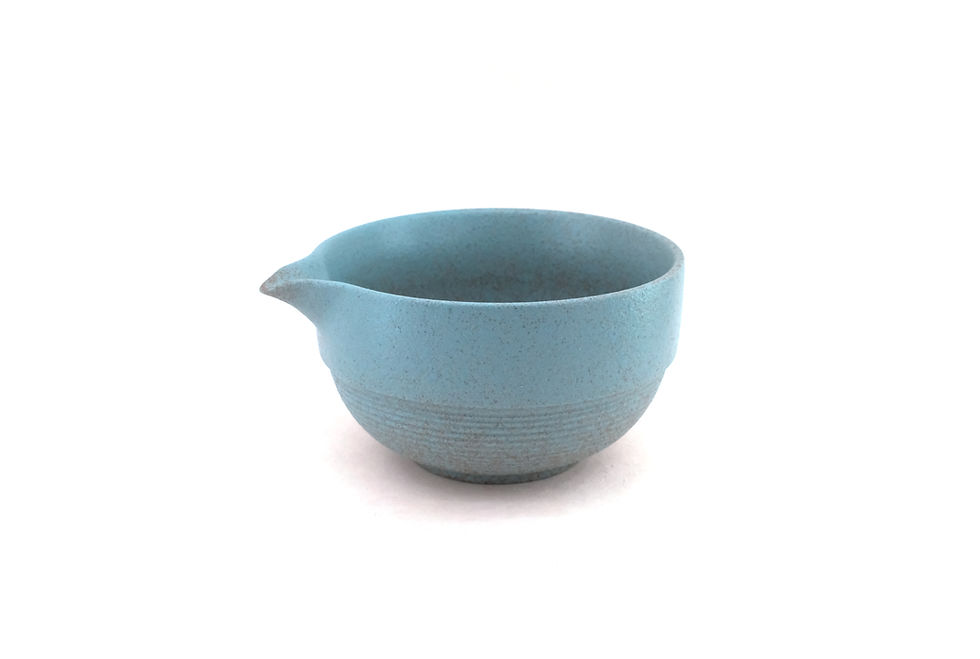 Bol à matcha en porcelaine/Porcelain Matcha Bowl - Tianqing bleu/blue