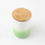 Miniature : Tasse à the à double paroi avec infuseur et couvercle en bambou, vert