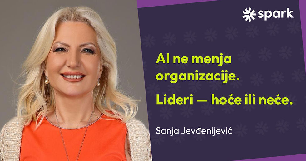 AI neće promeniti organizacije — lideri hoće ili neće 