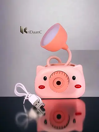  Kridaanc USB rechargeable desk lamp