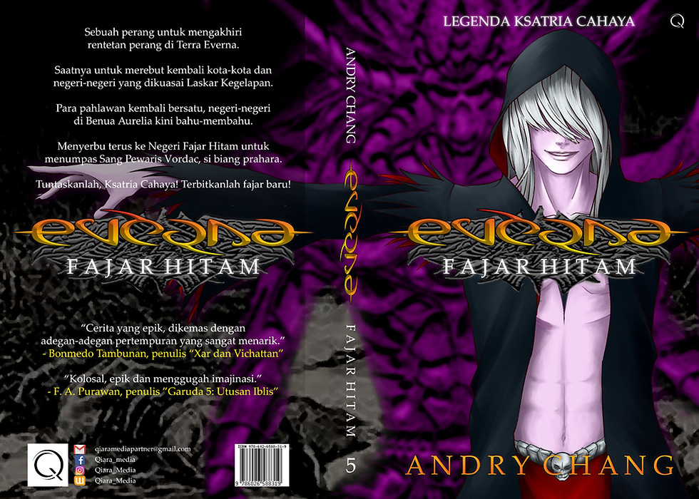 Thumbnail: EVERNA Fajar Hitam (Ksatria Cahaya #5)