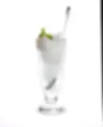 YOUNG COCONUT AND LYCHEE WITH CRUSHED ICE