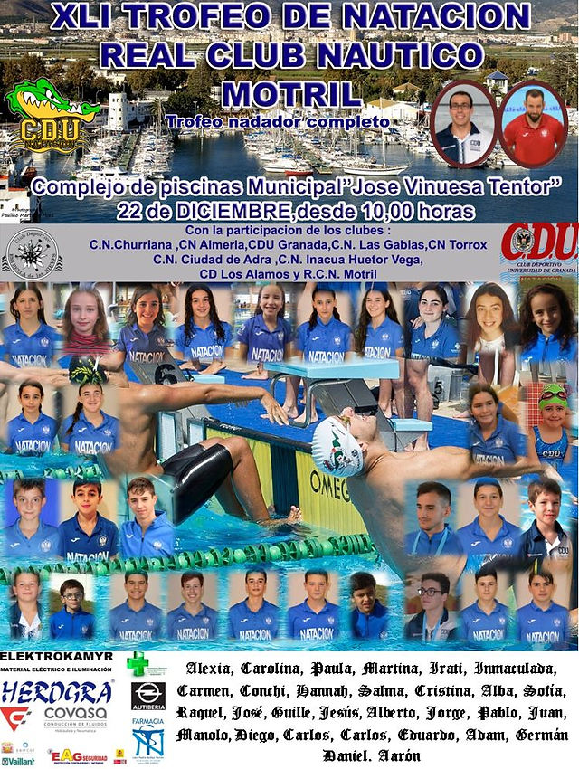 cartel XLII trofeo rcn motril diciembre 