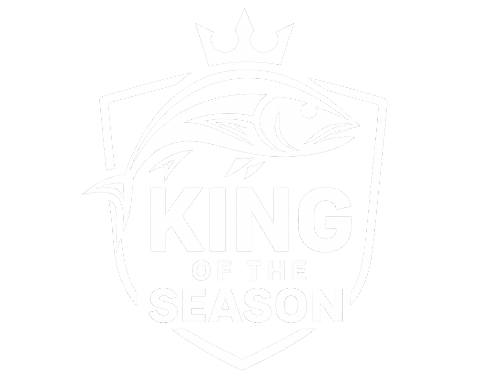 King Of The Season kingfish competition shield logo