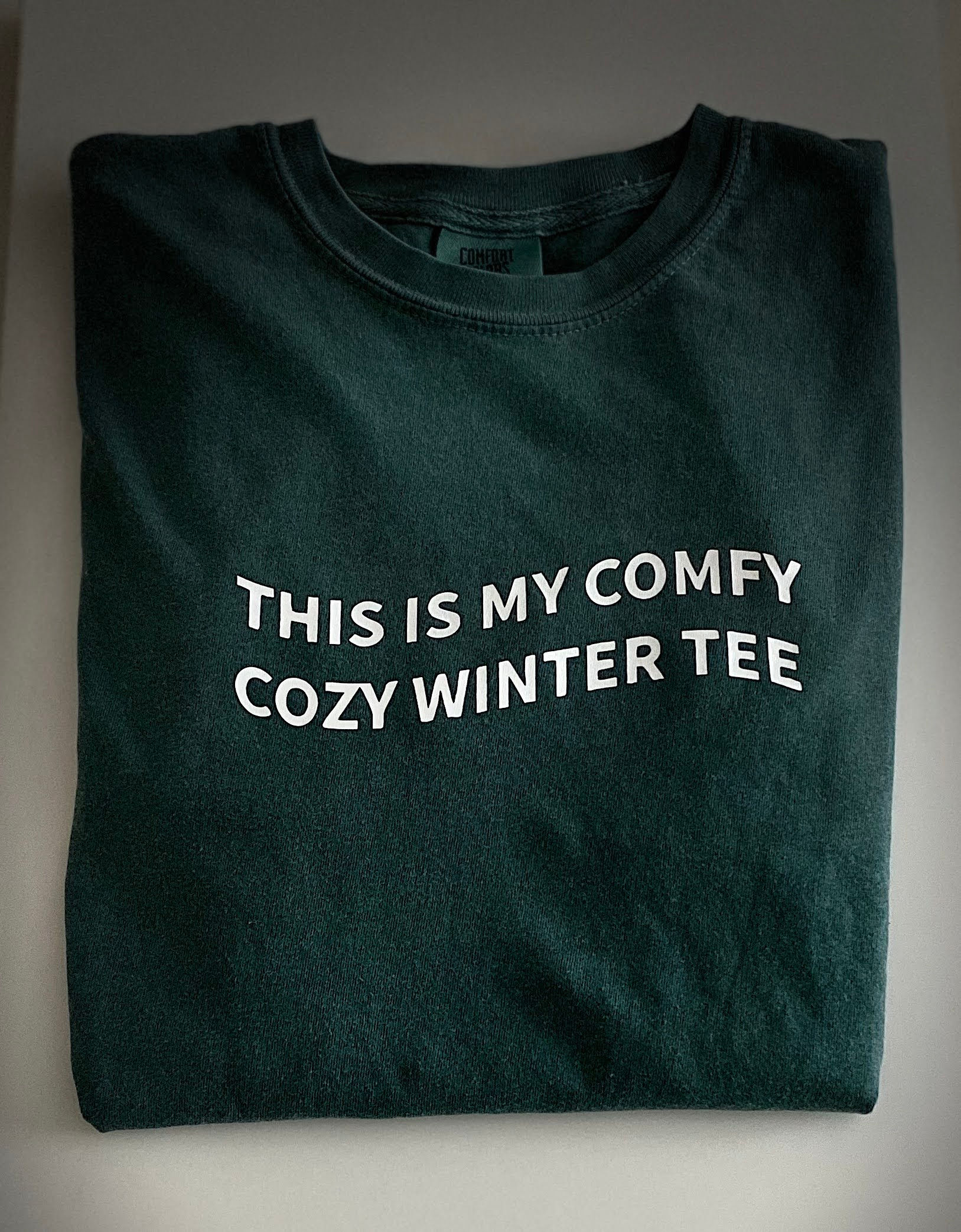 This is my Comfy Cozy Winter Tee
