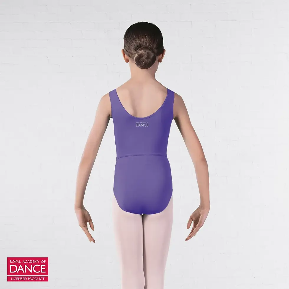 IDS Megan Princess Line Sleeveless Leotard (LAVENDER)
