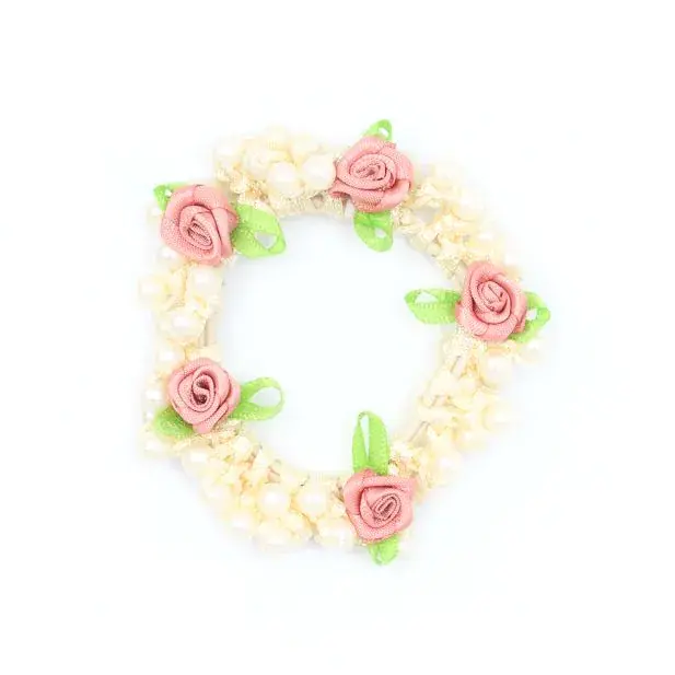 Molly & Rose Pearl Beaded Scrunchie
