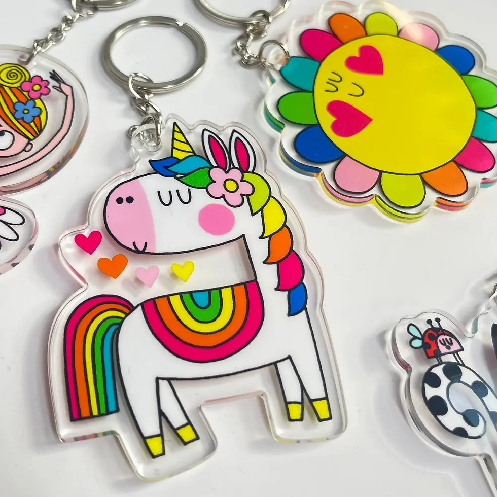 Thumbnail: Rachel Ellen Acrylic Keyrings